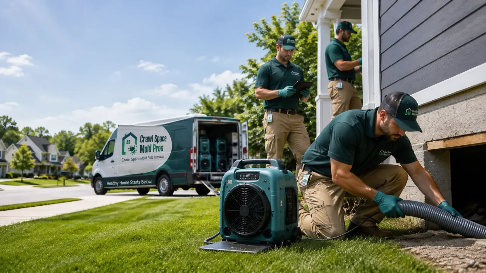 Crawl Space Mold Removal in Arlington, VA